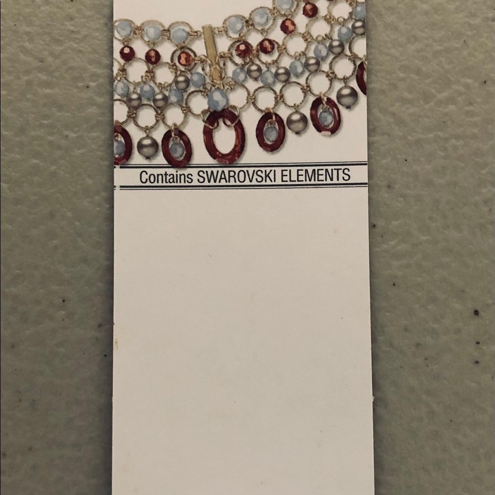 NWT Swarovski Crystal Pearl Necklace Set. - Picture 8 of 8
